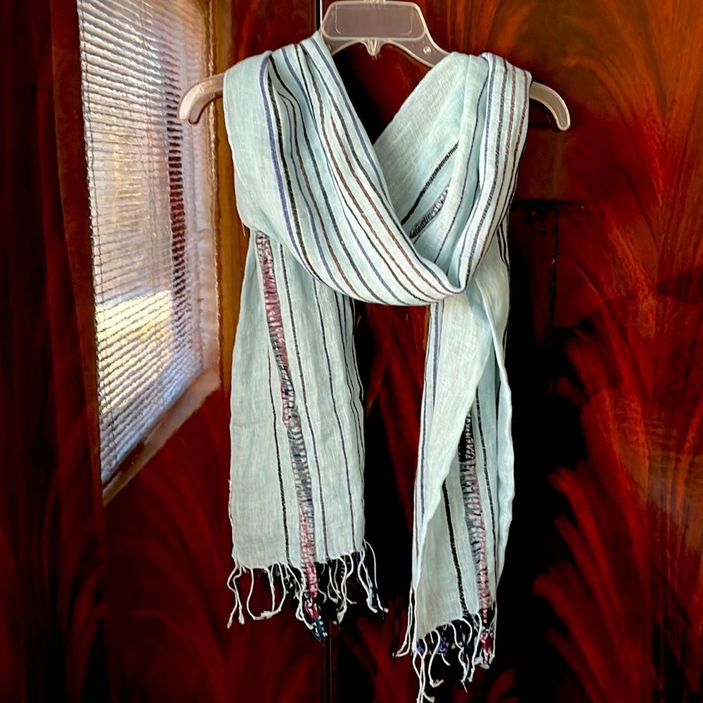 Coldwater Creek Striped Scarf